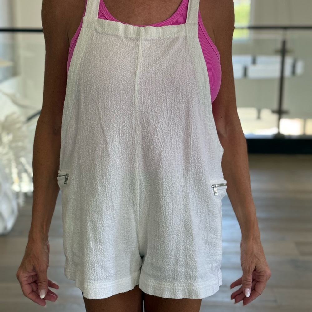 Mikoh White Textured Garment